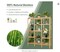 Indoor Plant Stand, Bamboo Utility Shelf with Storage Organizer Pots, Outdoor Tiered Plant Shelf for Multiple Plants, for Window, Garden, Balcony, and Living Room